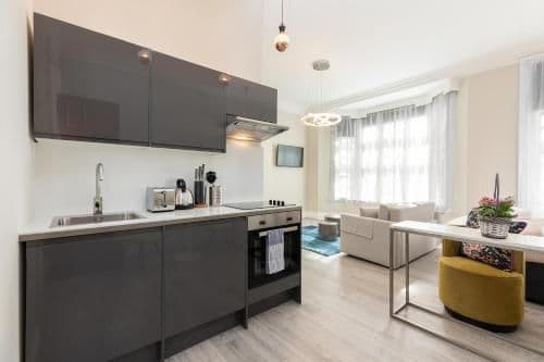 Luxurious Air Conditioned Apt High St Kensington