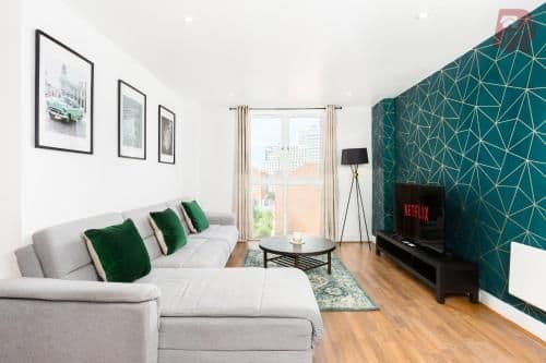 Granville Street - 2 Bedroom Birmingham City Centre & Secure Parking