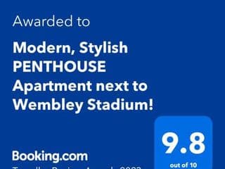 Modern, Stylish PENTHOUSE Apartment next to Wembley Stadium! photo 2