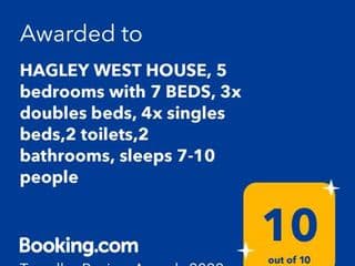BIRMINGHAM HAGLEY WEST HOUSE, 5 bedrooms with 7 BEDS, 3x doubles beds, 4x singles beds,2 toilets,2 bathrooms,2 toilets, sleeps 7-10 people great motorway links M5 M6 M42 A38 A34 photo 2