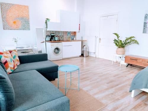 Cozy studio in Friedrichshain, 4 quiet guests only